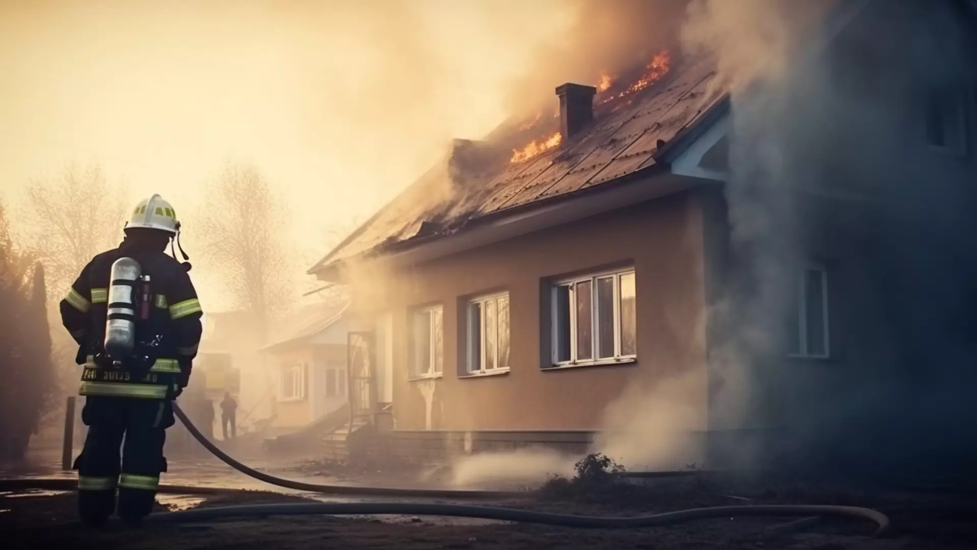 Пострадавший после обстрела дом в Белгороде сгорел во время восстановительных работ