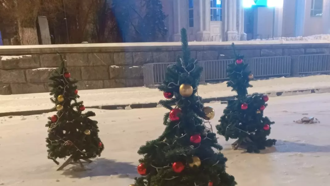 Украшение Белгорода к Новому году