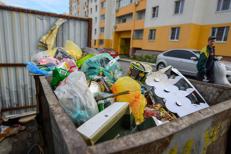 Белгородской области не хватает ещё более 2000 контейнерных площадок для сбора мусора