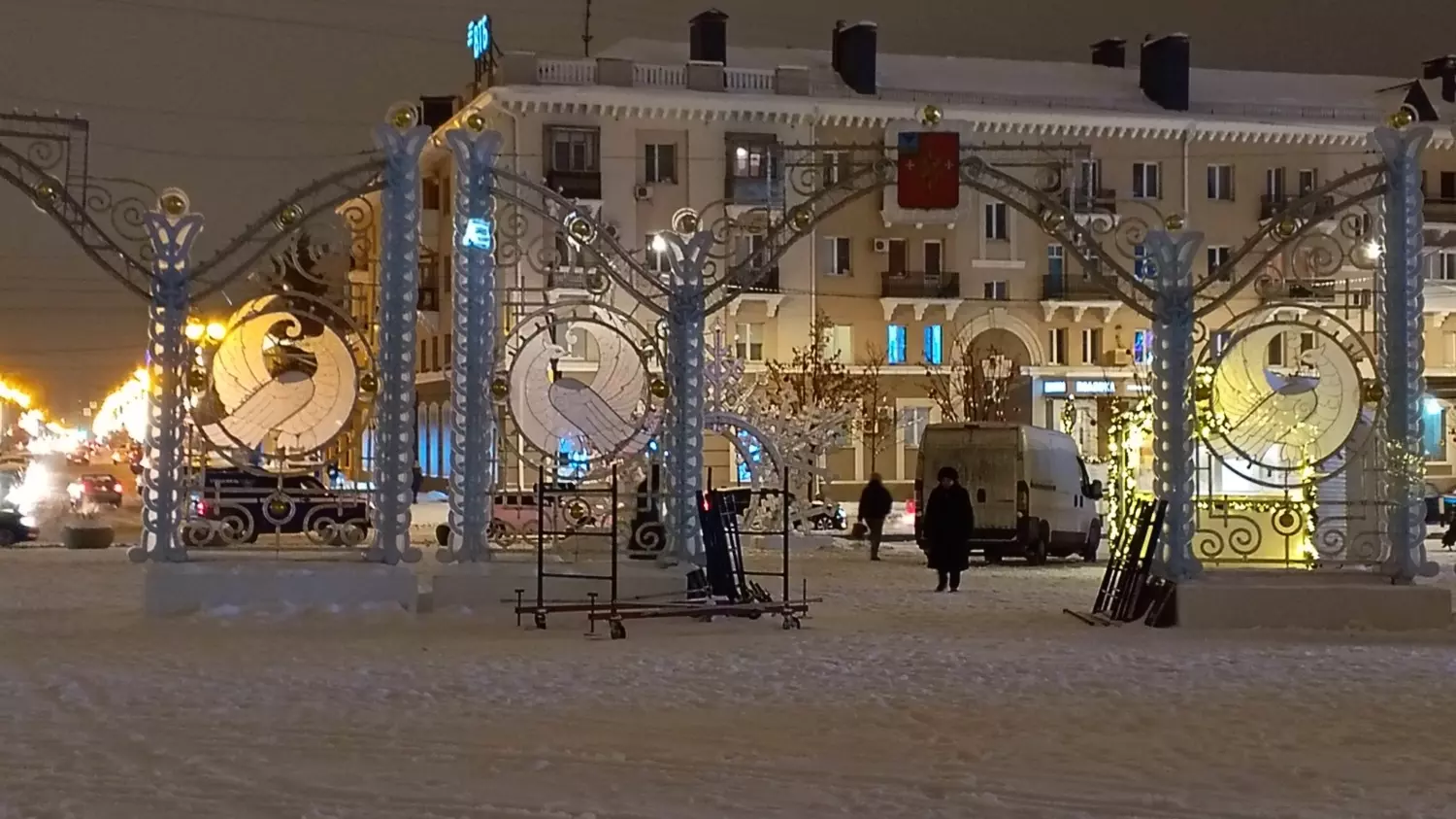 Украшение Белгорода к Новому году